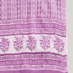 Indo Era Women Floral Printed Regular Mirror Work Pure Cotton Kurta with Trousers & With Dupatta image 4