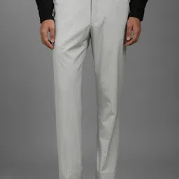 Louis Philippe Men Mid-Rise Slim Fit Formal Trousers-picture-19