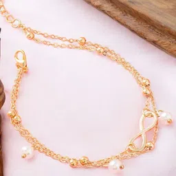 DressBerry Artificial Stones and Beads Anklet-picture-17