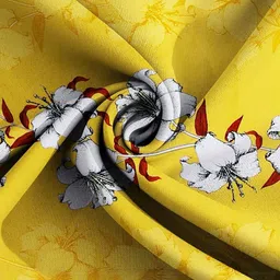 ZCI Unisex Yellow Bedsheets image 3