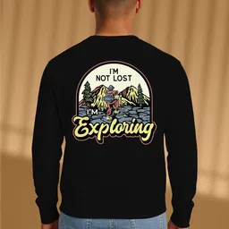 BUYTHATTRENDZ Men Printed Sweatshirt image 2