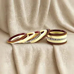 Vidhya Kangan Set Of 22 Artificial Stone Studded Bangles image 3