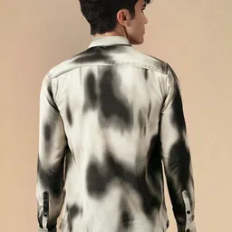 Moda Rapido Textured Spread Collar Long Sleeves Casual Shirt image 4