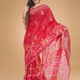 Rani Saahiba Batik Pure Cotton Saree-picture-27