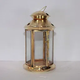 Akhand Glass Jyoti Diya Stand 141g Brass Table Diya-image-50