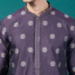 EKYAA Men Printed Kurta image 3