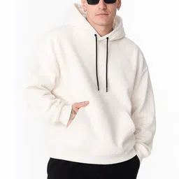 BDSQUARE Men Printed Hooded Sweatshirt image 4