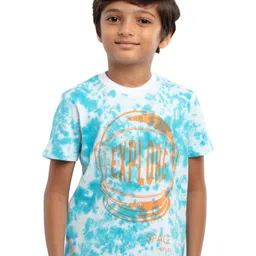UNDER FOURTEEN ONLY Boys Printed Pockets T-shirt-picture-42