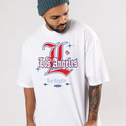 FLYIND VOGUE OUTFIT Men Bio Finish Typography Printed Round Neck Cotton Oversized T-shirt image 4