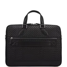 Da Milano Men Textured Leather Laptop Bag image 5
