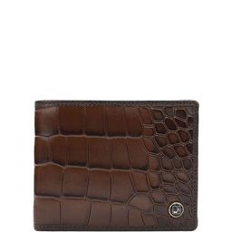 Da Milano Men Textured Leather Three Fold Wallet-picture-14