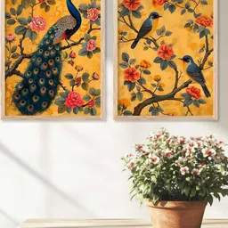 WALLLANE Brown Wood Wall Art-picture-17