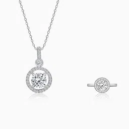 GIVA 925 Silver Silver-Plated Zircon Jewellery Set-picture-50