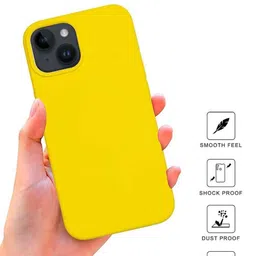 SPRIG Unisex Silicone iPhone 14 Plus Impact Resistant Back Case image 3