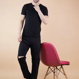 COMFITS Men Classic Slash Knee Jeans image 3