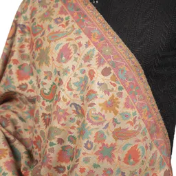 Shal-é-Pashm Wool Woven Men Shawl image 4