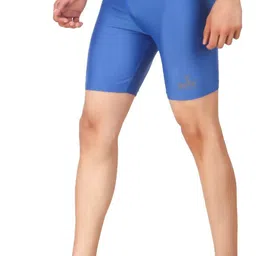 pace international Solid Men Blue Tights image 3