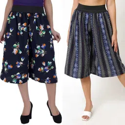 prabhnoorskirts Women Multicolor Capri-picture-28