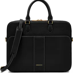 miraggio Men & Women Black Messenger Bag-picture-22