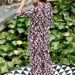 BAESD Printed Top With Palazzo Co-Ords image 4