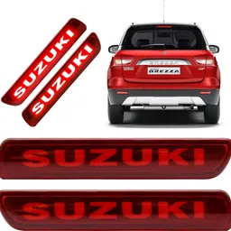tocit Maruti Reflector Light For Brezza All models Rear LED Bumper Brake Car Reflector Light-picture-23