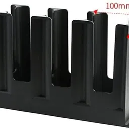 habib ABS Fibre Based 4 Grid Straight Cup Glass Holder Plastic Glass Holder image 4