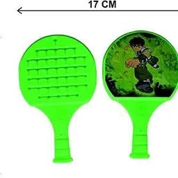 mobhada Plastic Table Tennis Racket Set, Indoor and Outdoor Use for Kids Game Table Tennis Kit image 2