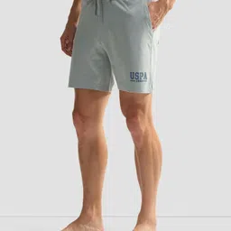 u.s. polo assn. Solid Men Grey Casual Shorts image 3