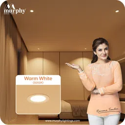 murphy LED 7W FLORA Concealed box down light (Warm White , Pack of 10) Downlighter Ceiling Light Ceiling Lamp image 5