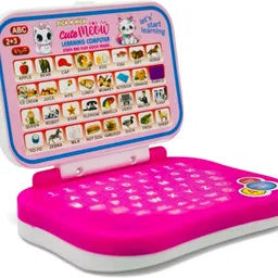 himanshu tex Educational Computer ABC and 123 Learning Kids Laptop with LED Display and Music image 3