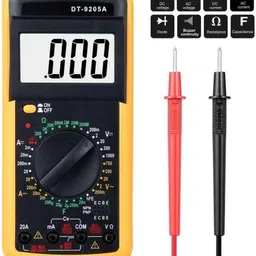 gilhot Professional Multimeter AC DC Voltage Current Resistance Capacitance HFE Diode Digital Multimeter image 2