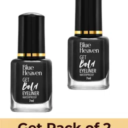 blue heaven GET BOLD EYELINER WATERPROOF BLACK DIAMOND AT (PACK OF 2) 14 ml-picture-31