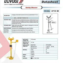 udyogi 4710GI Safety Shower image 3