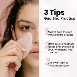 ecool Natural Pink Gua Sha – Premium Large Stone for Full-Body & Facial Massage image 3