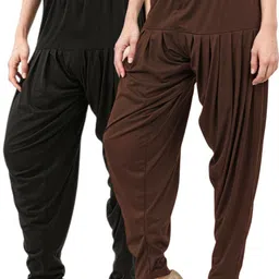 queenscode Viscose Rayon Solid Patiala-picture-10