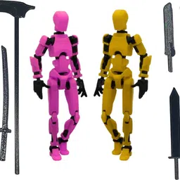 mighty miniatures Prime Action Figure Pack of 2 with Weapons | 14 cm Fully Poseable Collectibles-picture-24