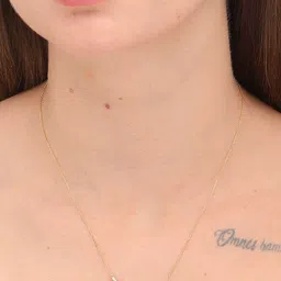 PALMONAS Sterling Silver 18k Gold-Plated Diamond Studded & Black Beaded Mangalsutra image 4