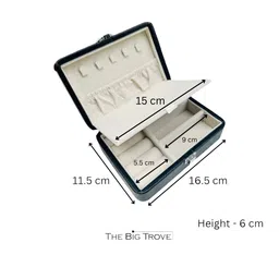 La Trove Black Set of 1 Regular Jewellery Organiser Organisers image 4