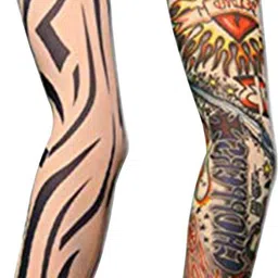 nevy Nylon Arm Sleeve For Men & Women With Tattoo-picture-21