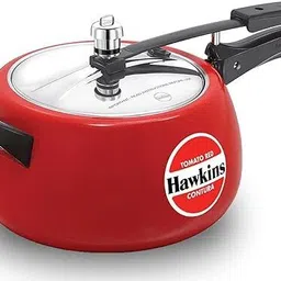hawkins Ceramic- Coated | 5 Litre | Tomato Red | Aluminium | Ceramic Coated Cooker 5 L Induction Bottom Pressure Cooker-picture-22