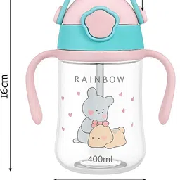 niloni enterprises Sipper Water Bottle with Straw for Kids image 4