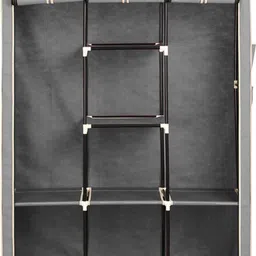 fabura Triple Door With 8 Compartments PP Collapsible Wardrobe image 5