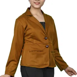 mabish Fleece Solid Coat For Women image 3
