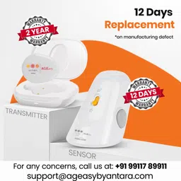 ageasy CGM Senor & Transmitter- Continuous Glucose Tracking| Better Diabetes Management Glucometer image 3