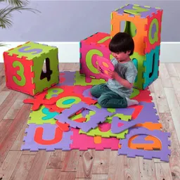 forsikha ABC+Number Learning Toys Puzzle 36Pcs Alphabet ABC Non-Toxic Floor mats for Kids image 4
