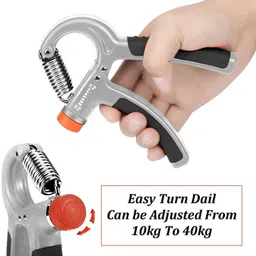 adveriq Grip_ainer 10-40 KG for Men Forearm1866 Hand Grip/Fitness Grip image 4