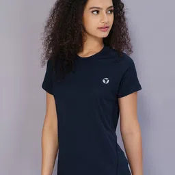 Technosport Women Round Neck Raglan Sleeves Antimicrobial Active T-shirt image 4