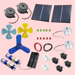 School Kids and Students DIY DC Motor Science Project Experiment Complete Kit Educational Electronic Hobby Kit-image-16