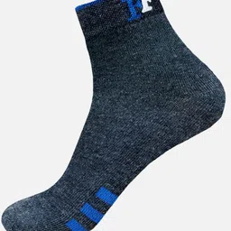 FIMS Men Pack Of 2 Striped Crew Ankle Length Socks image 4