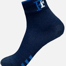 FIMS Men Pack Of 5 Striped Crew Ankle Length Socks image 4